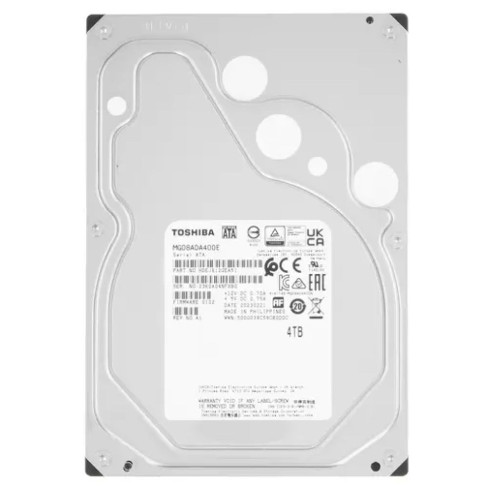 купить Корпоративный Жесткий Диск HDD  4Tb TOSHIBA Enterprise SATA 6Gb/s 7200rpm 256Mb 3.5" MG08ADA400E в Алматы