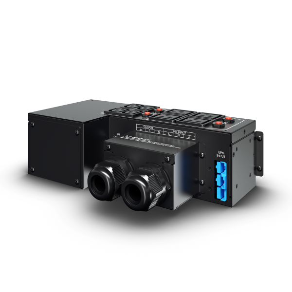 купить Блок распределения питания CyberPower MBP60AHVIEC82U для OLS6/10/BPSE240V, 2U, вход терминал, выход 60А, 4*C13, 4*С19 в Алматы
