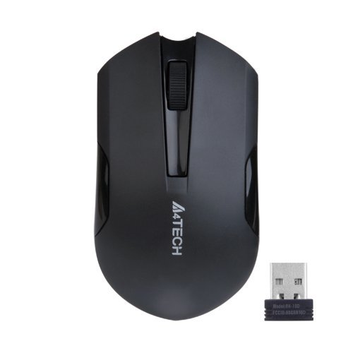 купить Мышь беспроводная A4tech G3-200N Black Red Оптическая 2,4G USB 1000 dpi в Алматы