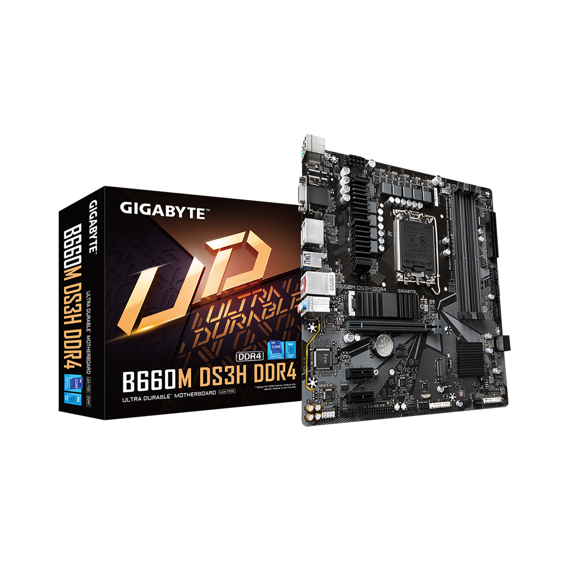 купить Материнская плата Gigabyte B660M DS3H DDR4 в Алматы