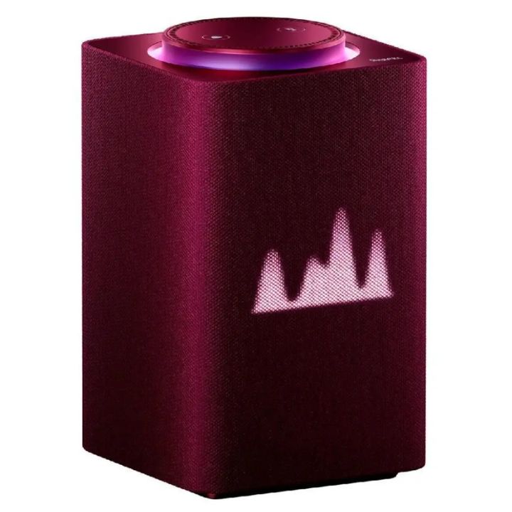 купить Яндекс.Станция Макс Красная YNDX-0008 (Умная колонка с голосовым помощником)+пульт YNDX-00401 в Алматы
