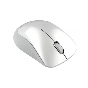 купить Canyon  2.4 GHz  Wireless mouse ,with 3 buttons, DPI 1200, Battery:AAA*2pcs  ,pearl white grey67*109*38mm 0.063kg в Алматы