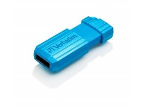 купить USB Флеш 64GB 2.0 Verbatim 049961 Pinstripe голубой в Алматы