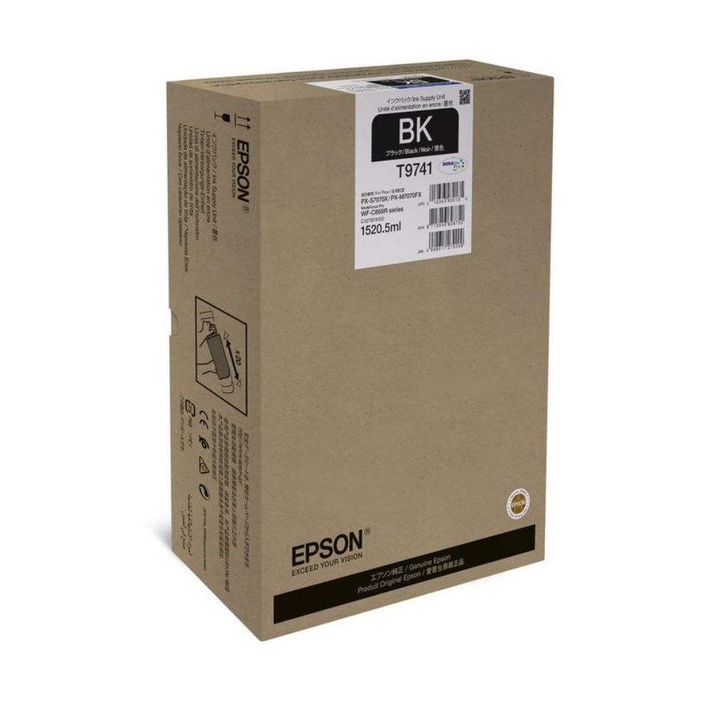 купить Контейнер с черными чернилами повышенной емкости XXL Epson C13T974100, Black в Алматы