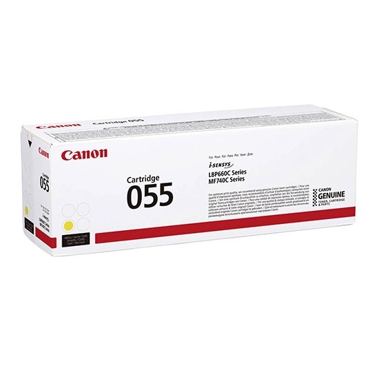 купить Картридж Canon/055 Y/Лазерный цветной/желтый в Алматы