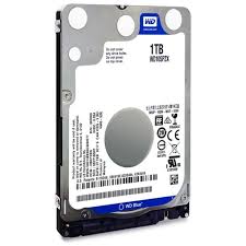 купить Жёсткий диск HDD 2.5 1TB Western Digital 6GB/S 128MB BLUE WD10SPZX  Western Digital в Алматы