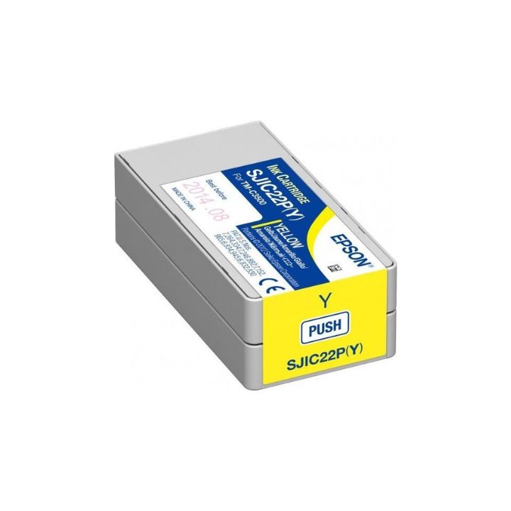 купить Картридж струйный Epson C33S020604 для TM-C3500, желтый в Алматы