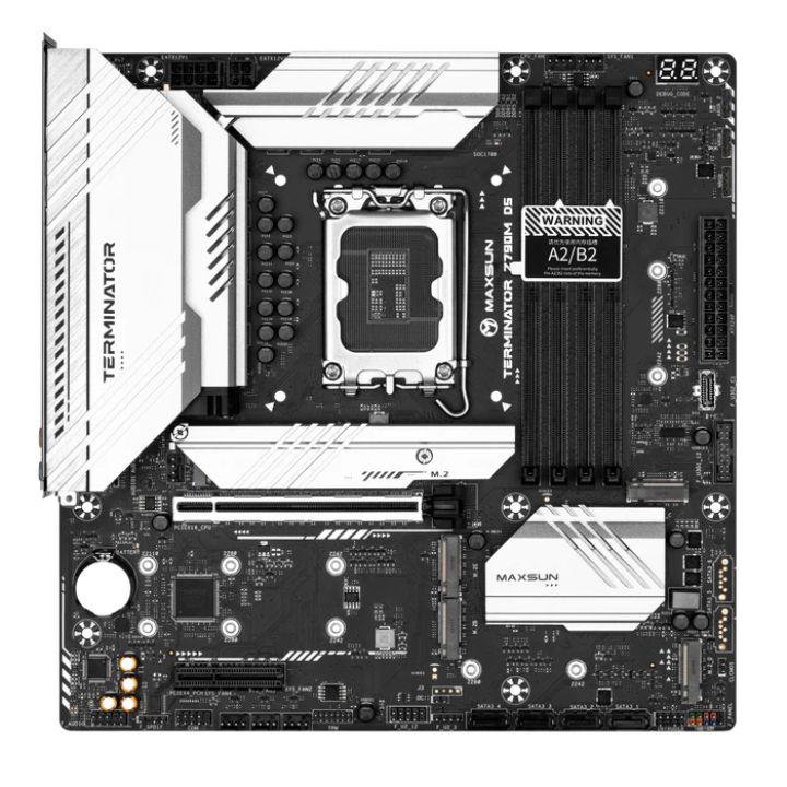 купить Материнская плата MaxSun Terminator Z790M D5, LGA1700 Z790&nbsp;MS-Terminator Z790M D5 в Алматы
