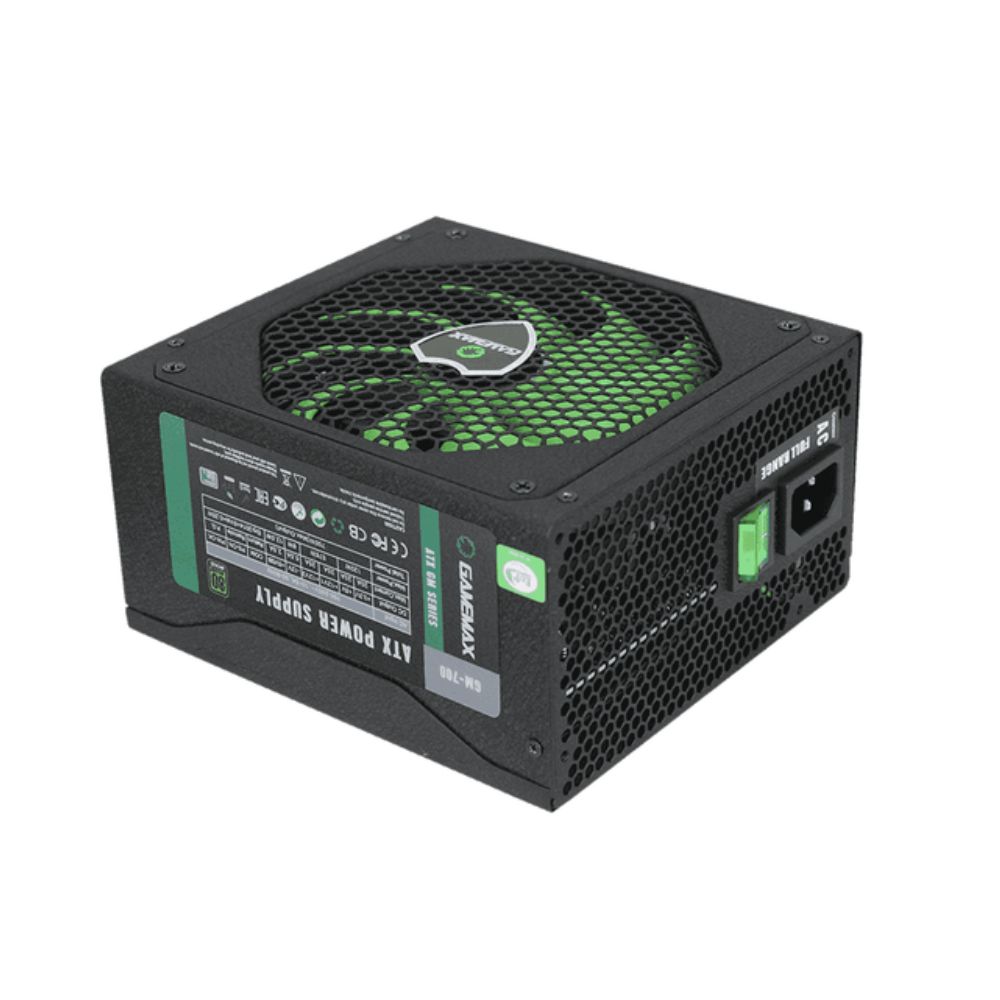 Купить БП ATX 700W GameMax GM-700 Modular, Bronze, 24 4/24 8, 14cm, 2x6 2p PCI-E GM-700 в Алматы