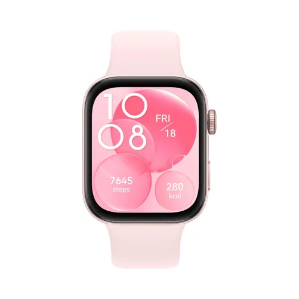 купить Смарт часы Huawei Watch Fit 3 SLO-B09 Pink Fluoroelastomer Strap&nbsp;55020CED в Алматы