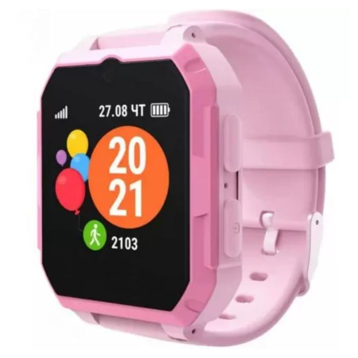 купить Смарт часы Geozon G-Kids 4G Ultra розовый в Алматы