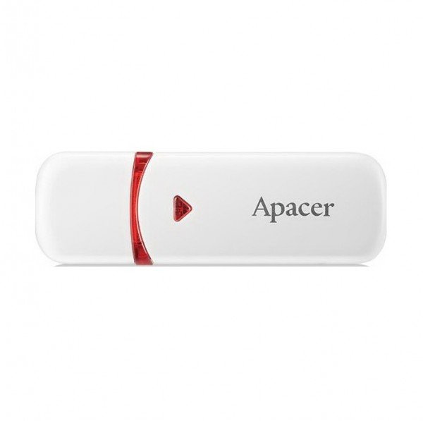 купить USB-накопитель, Apacer, AH333, AP64GAH333W-1, 64GB, USB 2.0, Белый в Алматы