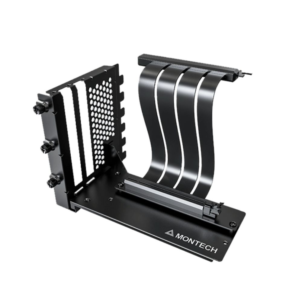 Купить Вертикальный держатель видеокарты Montech VGM2 (B) PCIe 5.0x16/Up to 3 PCIe Slots/244mm Черный в Алматы