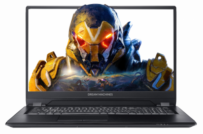 купить Игровой ноутбук Dream Machines RS2080Q-17KZ03 <17.3** FHD 144Hz Slim, i7-9750H, RTX2080 Max-Q 8GB, NO RAM(Max 32GB- 2 слота), NO HDD( 1 слот SATA), NO SSD( 1 слот M.2), DOS, ~2.5KG> в Алматы