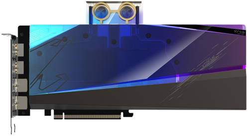 купить Видеокарта Gigabyte RADEON RX 6900 XT XTREME WB, 16GB GDDR6 2xHDMI 2xDP GV-R69XTAORUSX WB-16GD в Алматы