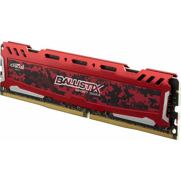 купить Оперативная память 8GB DDR4 3200 MT/s Crucial Ballistix Sport LT Red PC4-25600 16-18-18 Unbuffered NON-ECC 1.35V BLS8G4D32AESEK в Алматы