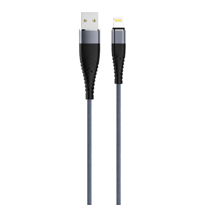 купить Кабель OLMIO SOLID, USB 2.0 - microUSB, 1.2м, 2.1A, усиленный, цвет капучино в Алматы
