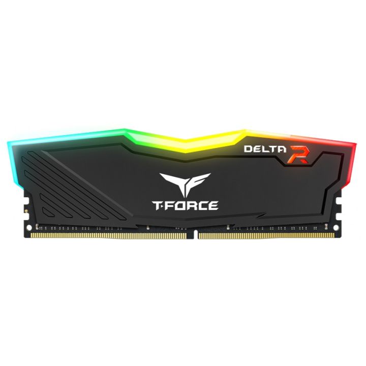 купить Оперативная память 16GB 3200MHz DDR4 Team Group DELTA RGB CL16 TF3D416G3200HC16F01 Black в Алматы