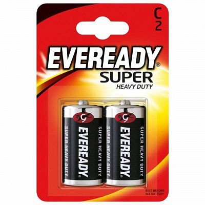 купить Элемент питания R14-C Eveready SHD 2 штуки в блистере. в Алматы