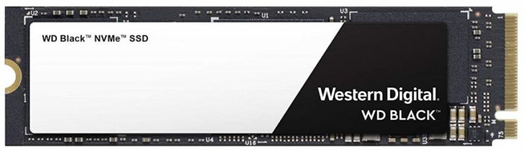 купить Твердотельный накопитель SSD WD Black SN750 NVMe WDS500G3X0C 500ГБ M2.2280 (без радиатора) в Алматы