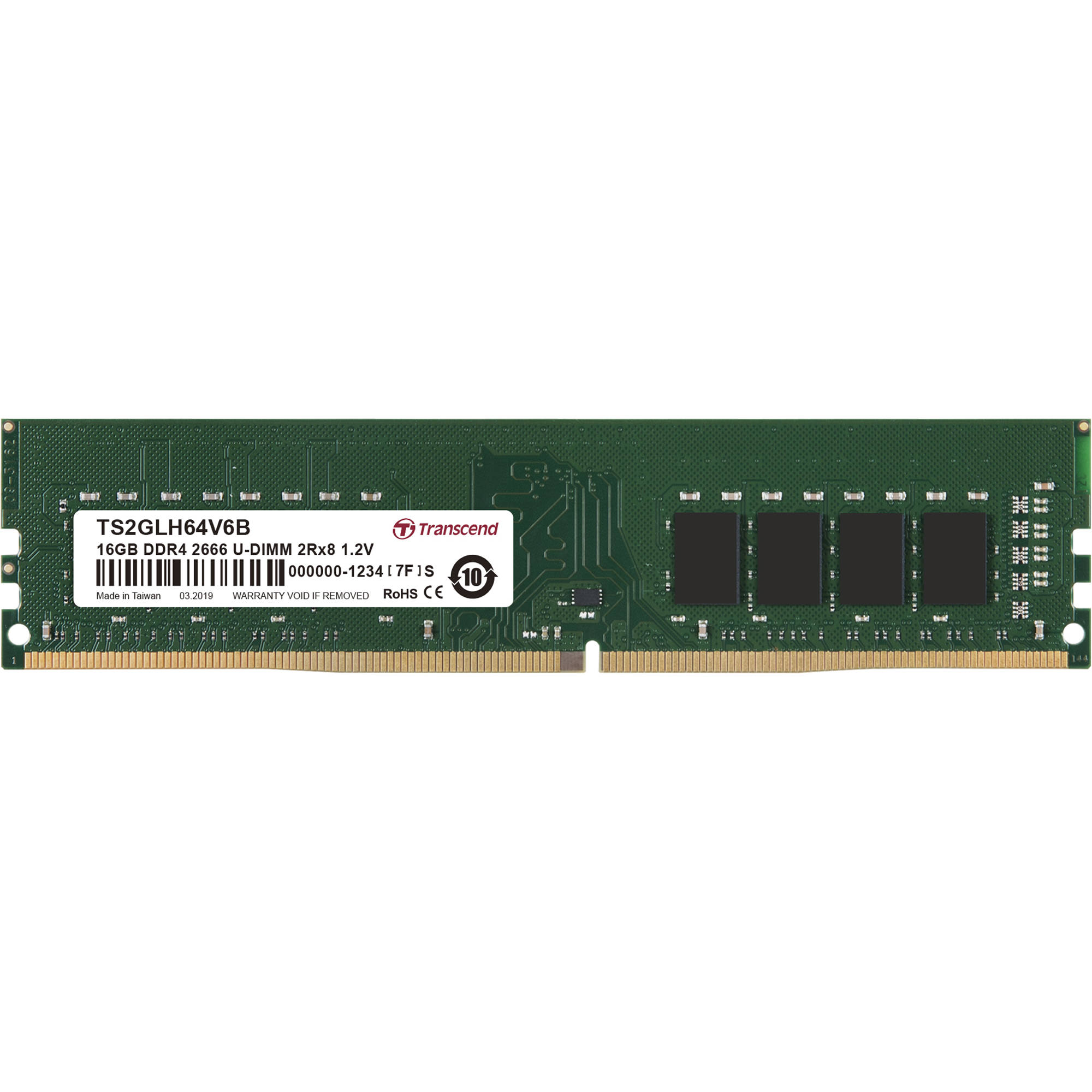 купить Память оперативная DDR4 Notebook Transcend TS1GLH64V6B 8GB в Алматы
