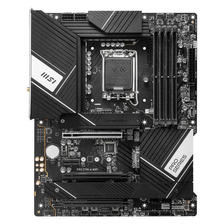 купить Материнcкая плата MSI PRO Z790-A WIFI s1700 Z790 4xDDR5 M.2 HDMI DP Wi-Fi BT ATX в Алматы