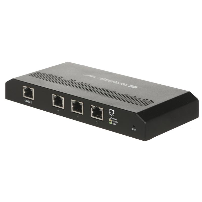 купить Маршрутизатор Ubiquiti  ERLite-3(EU) EdgeRouter Lite, 3-port Router в Алматы