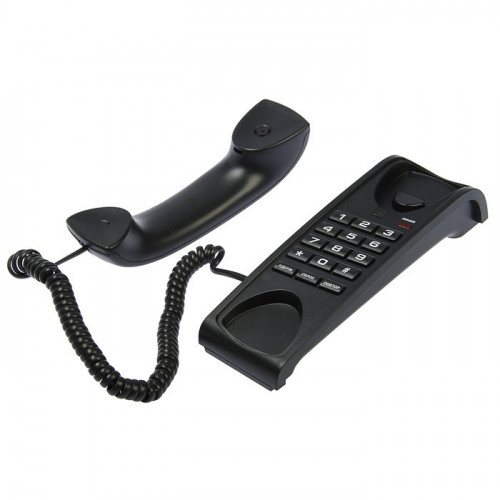 купить Телефон проводной Ritmix RT-007 черный в Алматы