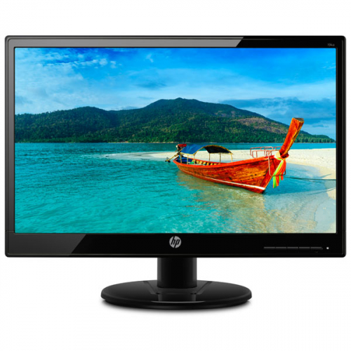 купить Монитор HP T3U81AA 18.5* TN, 1366x768 (16:9 ), 200cd/m2, H70&deg;/V75&deg;, 600:1, 5ms, VGA, Black в Алматы