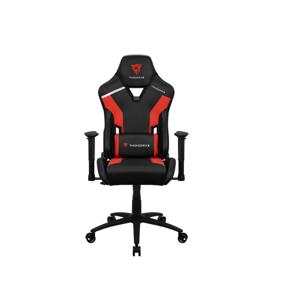 Купить Кресло геймерское ThunderX3 TC3, регулировка высоты, подлокотник, 150 кг, Ember-Red в Алматы