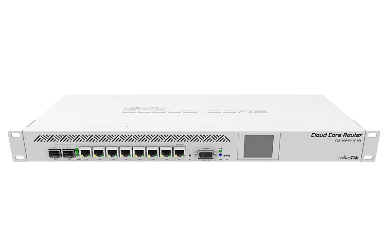 купить Сетевой Маршрутизатор MikroTik CCR1009-7G-1C-1S+ Tile (7x10/100/1000, 1xSFP+, RS232, microUSB) в Алматы