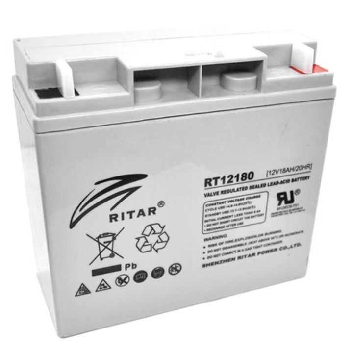 купить Аккумуляторная батарея Ritar RT12180 12В 18 Ач в Алматы
