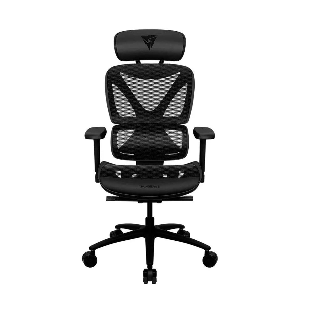 Купить Кресло офисное ThunderX3 YTC-Mesh, регулировка высоты, подлокотник 2D, 125 кг, Black в Алматы