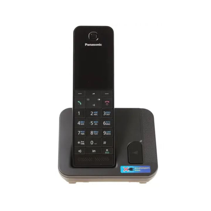 купить Радиотелефон PANASONIC KX-TGH210 (RUB) Черный в Алматы
