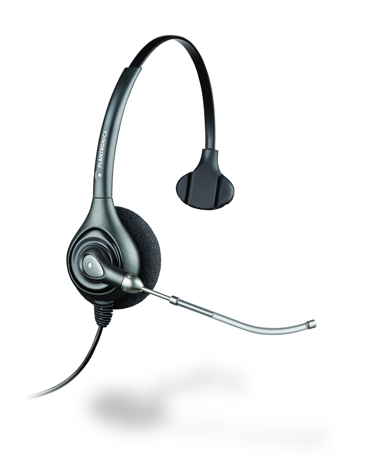 купить Наушники-гарнитура проводная Plantronics HW251/A черный в Алматы