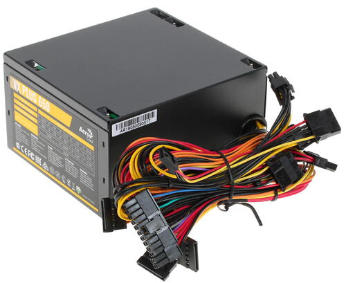 купить Блок питания, Aerocool, VX PLUS 650, 650W, APFC, ATX, Вентилятор 12 см, VX PLUS 650 в Алматы