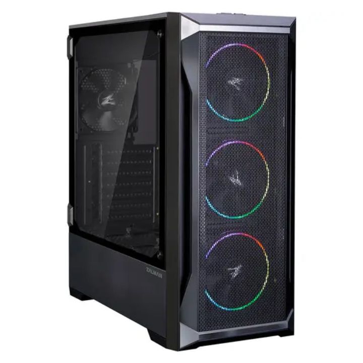 купить Компьютерный корпус Zalman Z8 MS, MidT, 1xUSB2.0,2xUSB3.0, 4x120RGB, TG (side panel), without PSU в Алматы