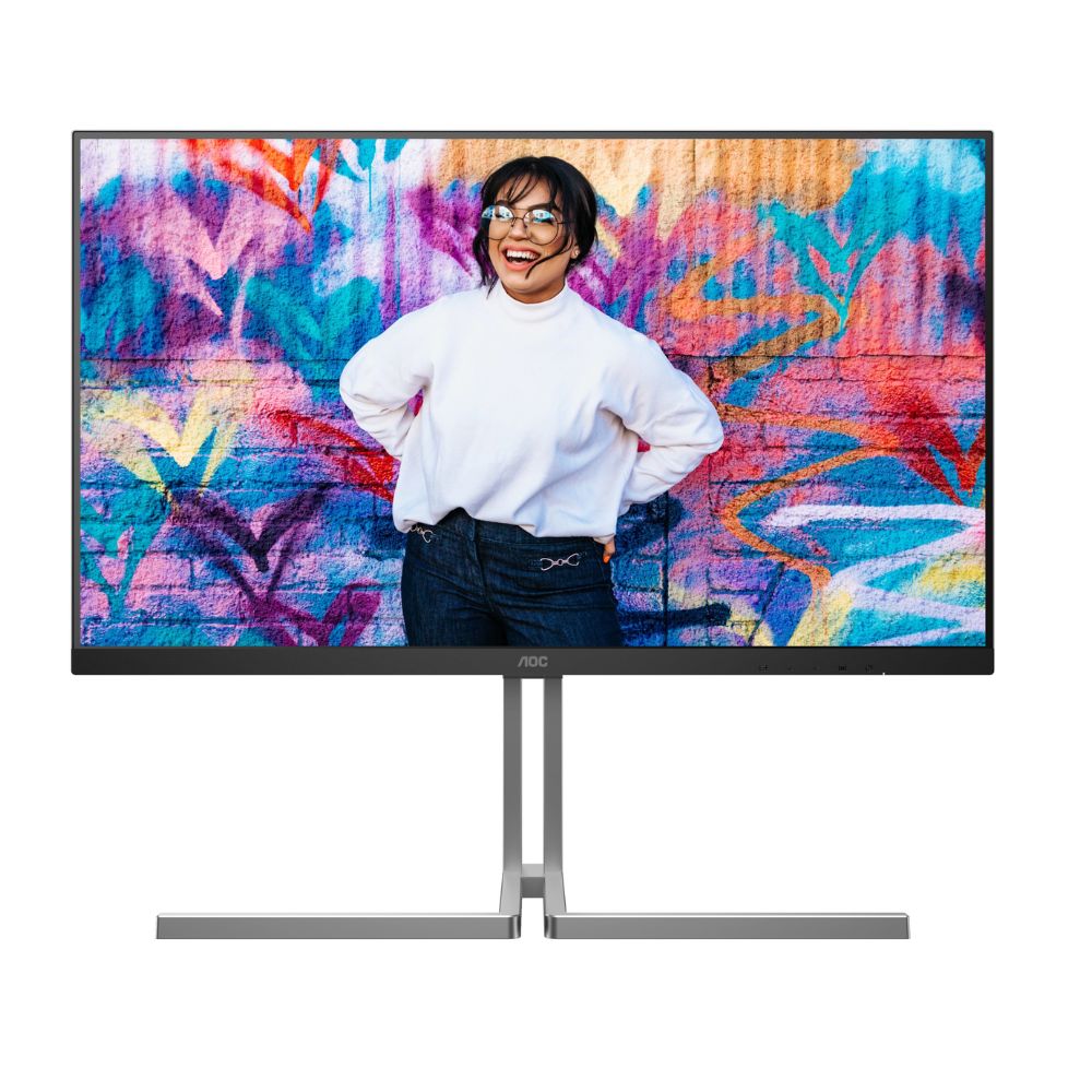 купить Монитор 31.5" AOC U32U3CV IPS 3840x2160 60Hz 4ms 400cd/m 1000:1 2xHDMI 1xDP 4xUSB3.2 USB-C SP Черный в Алматы
