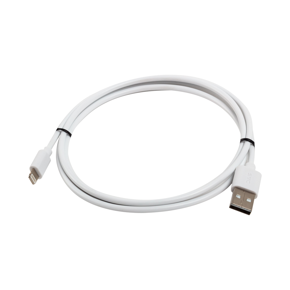 купить Интерфейсный кабель USB-Lightning SVC LHT-PV0120WH-P, 30В, Белый, Пол. пакет, 1.2 м в Алматы