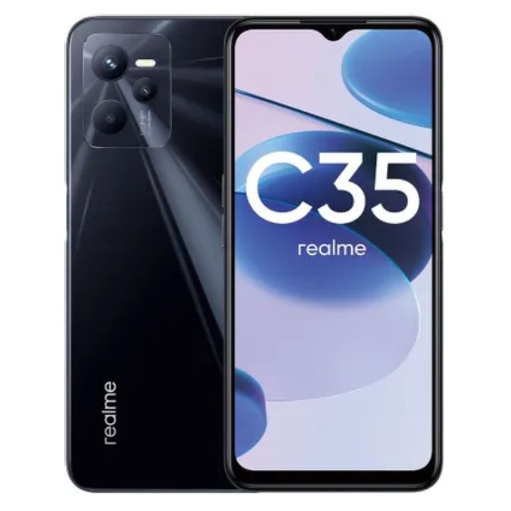 купить Смартфон Realme C35 4+128Gb Black RMX3511 в Алматы