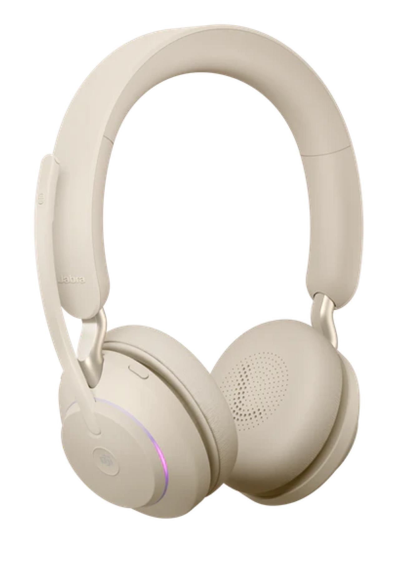 купить Jabra Evolve2 65, Link380a MS Stereo Beige в Алматы