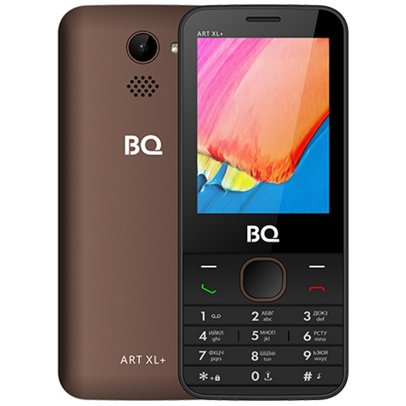 купить Мобильный телефон BQ-2818 ART XL+ Коричневый /  в Алматы