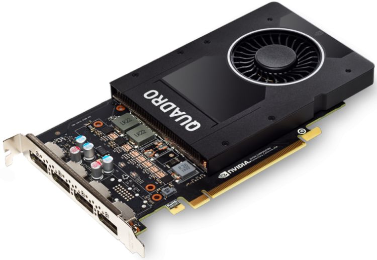 купить NVIDIA Quadro P2200 5GB (4)DP GFX в Алматы