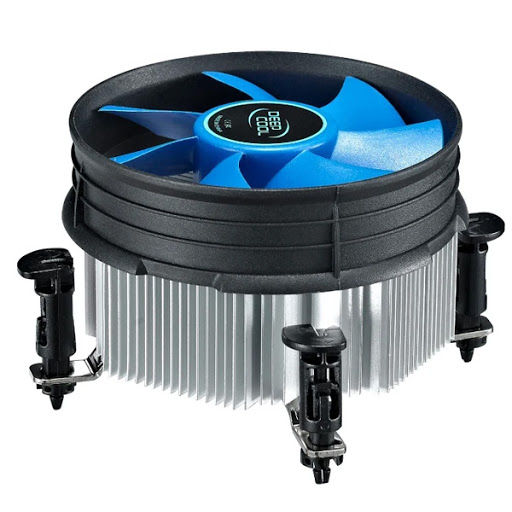 купить Кулер для процессора Intel, Deepcool, THETA 21 DP-ICAP-T21, Intel 1156/LGA1155/LGA1151/LGA1150, 95W, 92мм, 2200&plusmn;10%  об/м, 26.3 дБА, 3pin, Габариты 100х100х60,5мм, Чёрный в Алматы