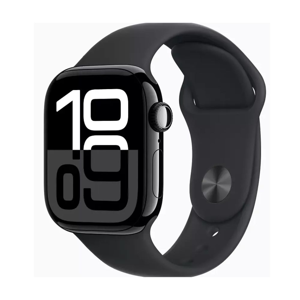 купить Смарт часы Apple Watch Series 10 GPS 42mm JB AC with Black Sport Band - M/L (MWWF3QI/A), черный в Алматы