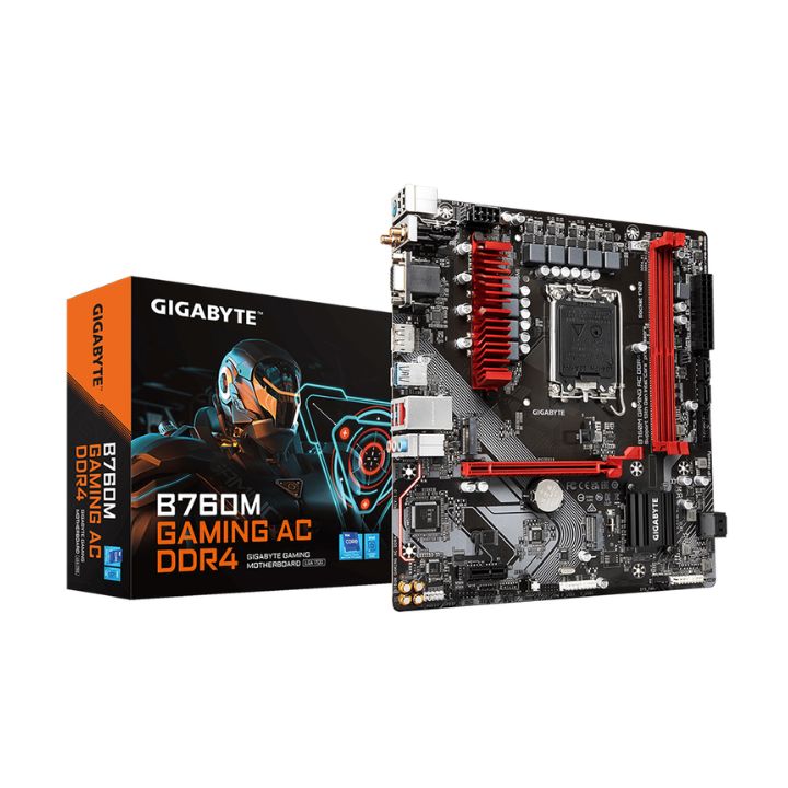 купить Материнская плата Gigabyte B760M GAMING AC DDR4 в Алматы