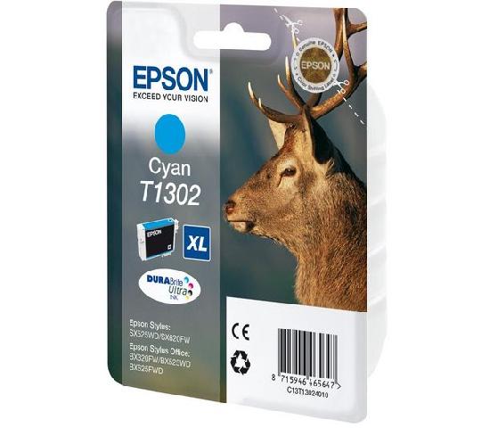 купить Картридж Epson C13T13024012 B42WD голубой new в Алматы