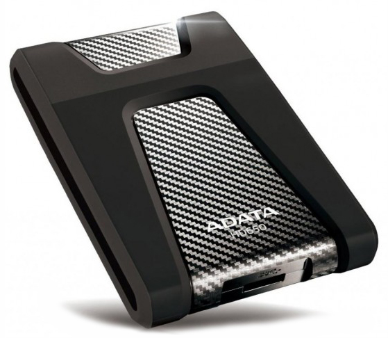 купить Внешний жесткий диск 2,5 1TB Adata AHD650-1TU31-CBK черный в Алматы
