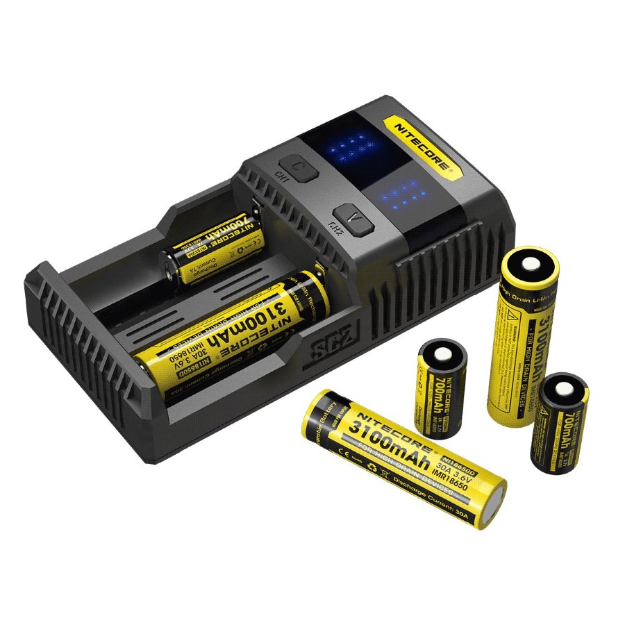 купить Зарядное устройство NITECORE Superb Charger SC2 в Алматы