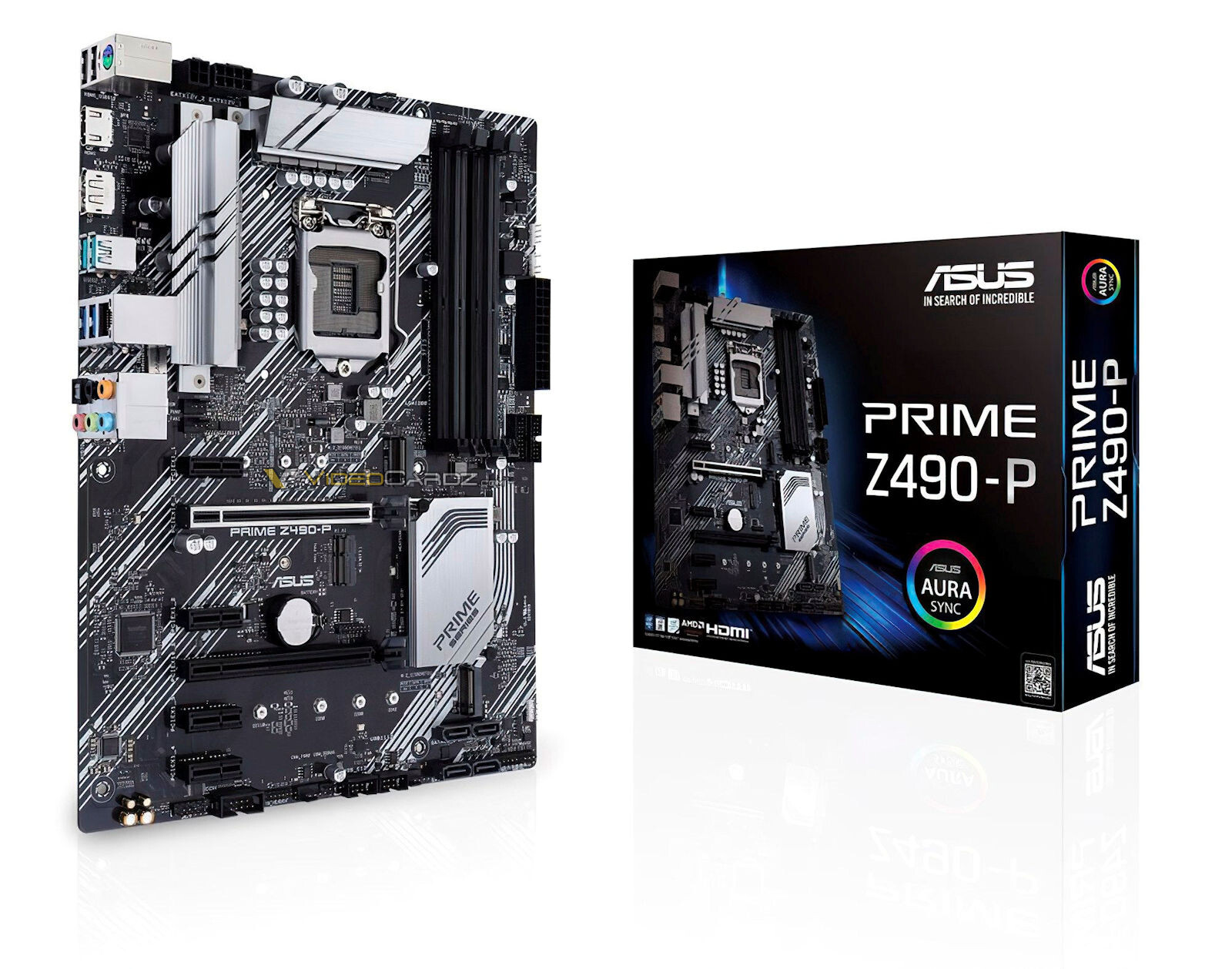 купить Материнская плата ASUS PRIME Z490-P LGA1200 4xDDR4 4xSATA3 Raid 2xM.2 HDMI DP ATX в Алматы